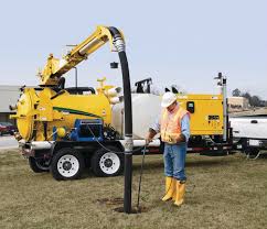 Vacuum Excavator clears dirt in seconds!