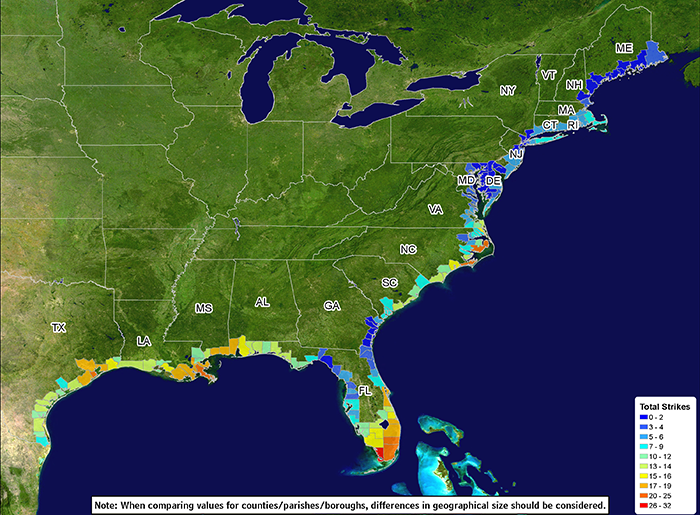 Hurricane Zones and their Construction Code Requirements