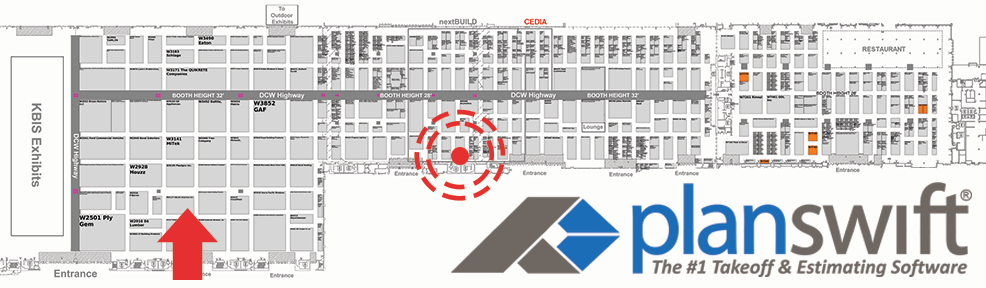 PlanSwift Booth W5241 - OCCC West HAll