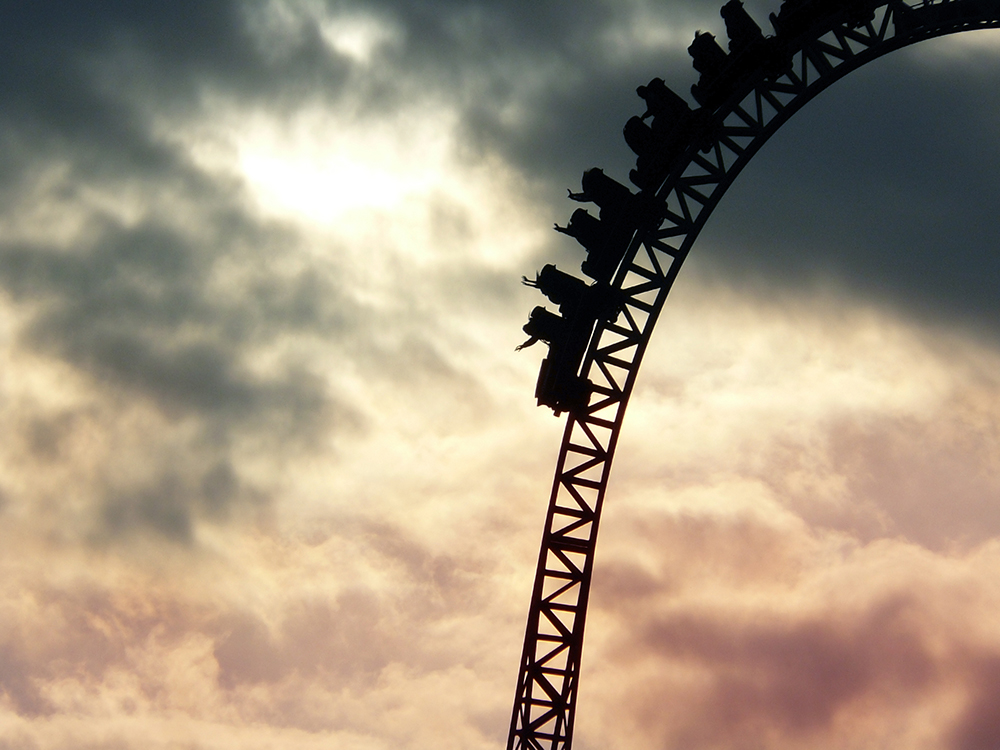 Guardians of the Galaxy Roller coaster under Construction